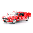 Feichao Car GT500 1:32 Alloy Diecast Metal Pull Back Car Door Openable Mini Racing Sport Cars Toy for Kids Best Gift