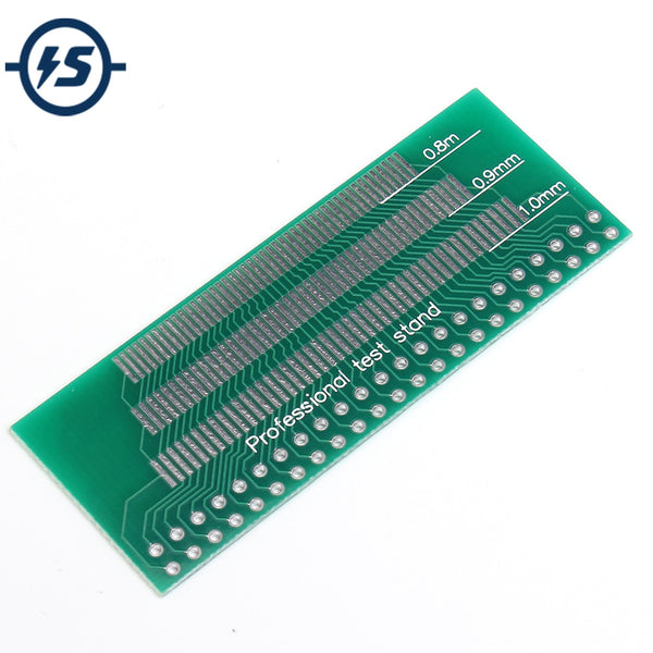 10pcs Adapter Board PCB Plate Pinboard Electronic Components Training 46PIN 46-Pin 0.8mm 0.9mm 1.0mm 1.1mm 1.2mm 1.3mm Pin Space