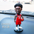 10cm Sport Player figures Basketball Star Toy Figures Collectible Model car decorations toy Small Gift Doll