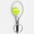 Mini DIY Tennis Racket Keychain Cute Sport Keychain 6 color Pendant Keyring Sports Key Chain Sports Model Toy Gifts