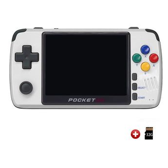 New PocketGo Retro Game Console 3.5inch IPS screen Video Game Player PG2 Handheld Gaming Console PS1/SNES NPG Game Machine Box