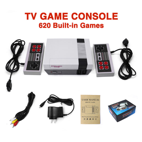 Mini TV Can Store 620 500 Game Console Video Handheld For NES Games Consoles With Retail Box family entertainment