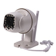 1080P Cloud Wifi PTZ Camera Outdoor 2MP Auto Tracking Home Security IP Camera 4X Digital Zoom Speed Dome Camera(EU Plug)