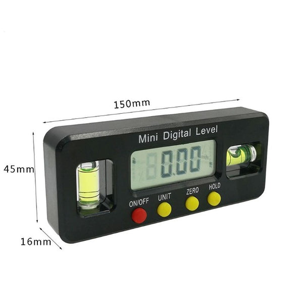 Mini Digital Protractor Angle Finder Inclinometer Electronic Level with Magnetic